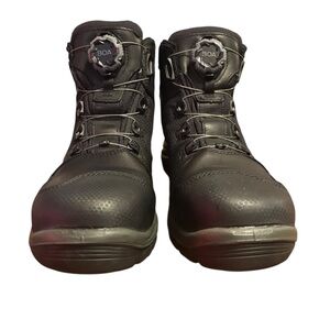 Red Wing Boots BOA Mens 10.5D Tradesman Waterproof Hiker Boot 6614 Black Leather